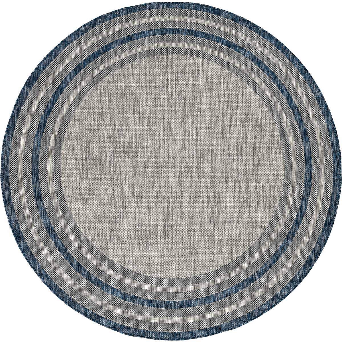 Seven Seas Indoor/Outdoor Rug - 8 Ft. Round | Bella Coastal Decor