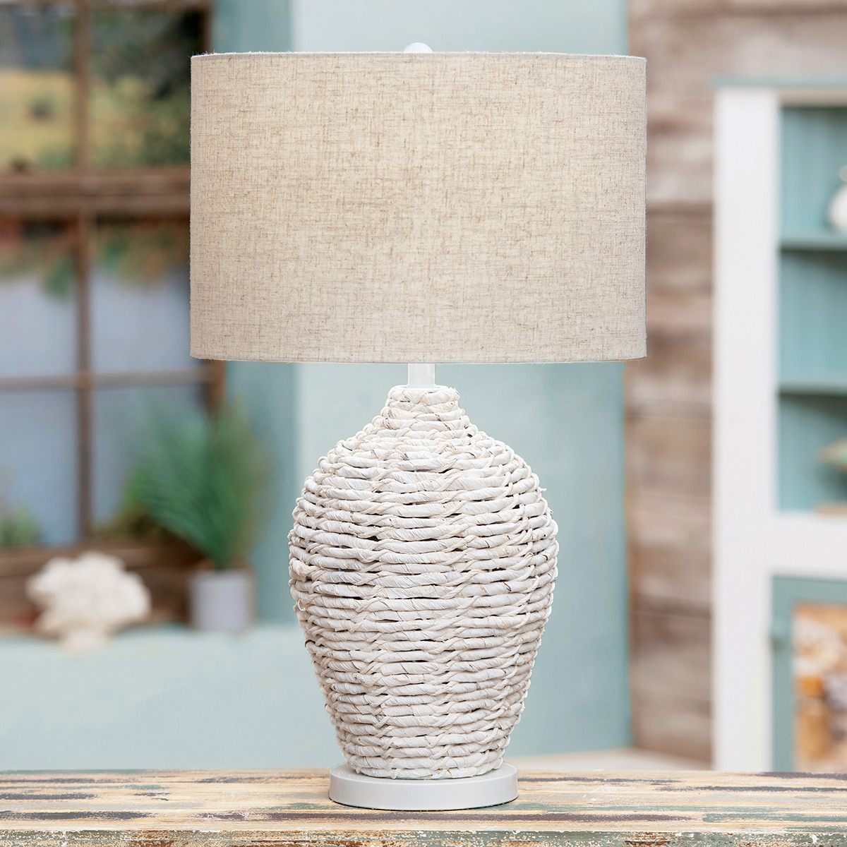 beachy desk lamp