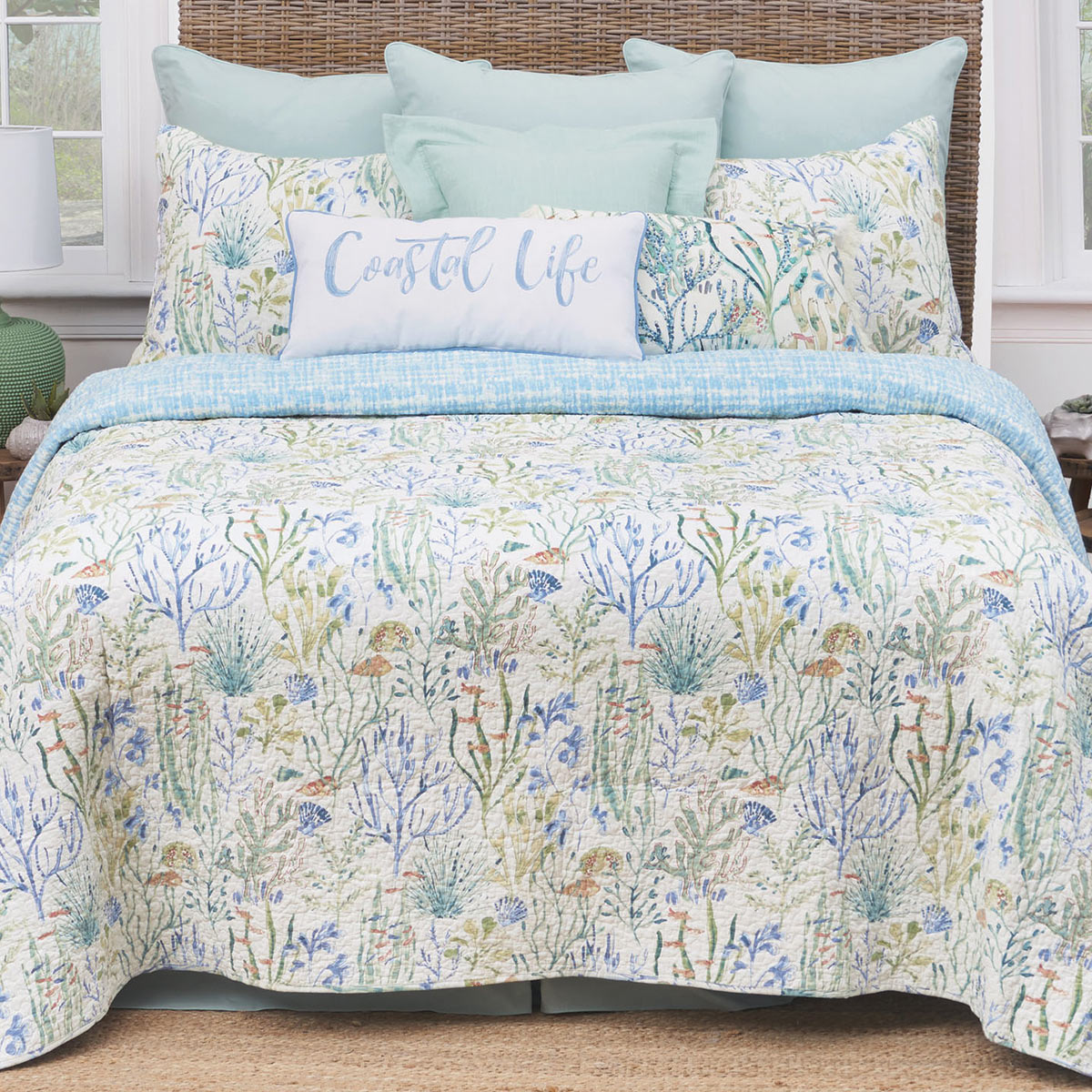 Full Queen Quilt Set - Bedding