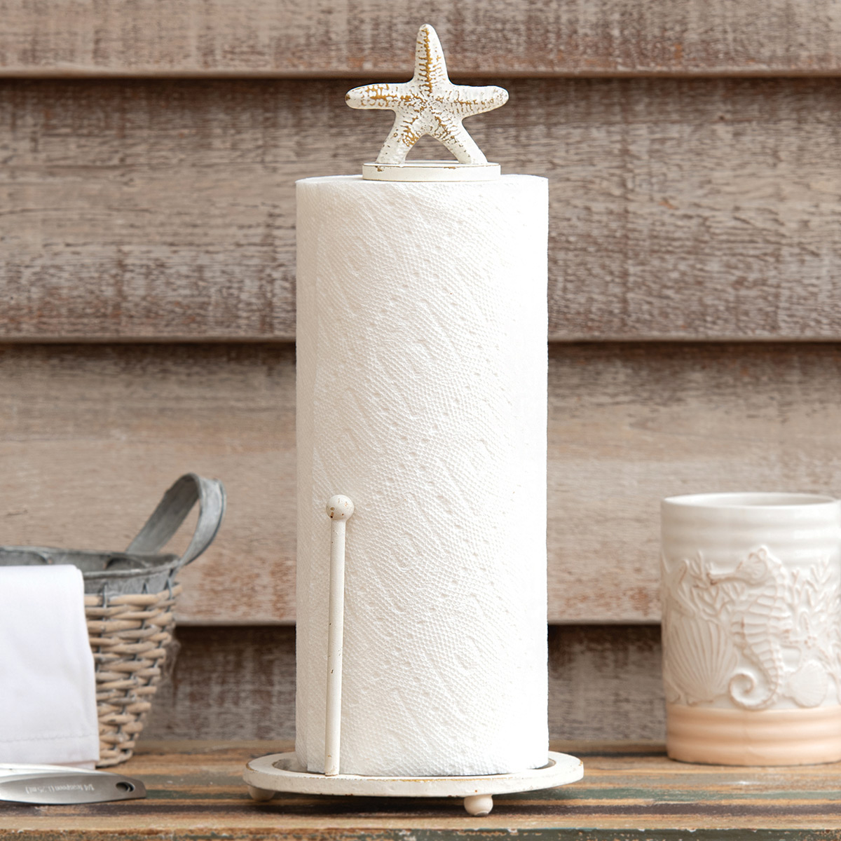 Sanibel Starfish Paper Towel Holder