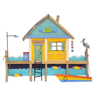 Fishing Village Wall Hanging