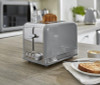 Swan Retro 2 Slice S/S Toaster - Grey