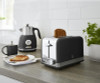 Swan Retro 2 Slice S/S Toaster - Black