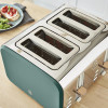 Swan 4 Slice Nordic Style Toaster - Green