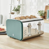 Swan 4 Slice Nordic Style Toaster - Green