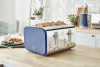 Swan 4 Slice Nordic Style Toaster - Blue