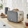 Swan 2 Slice Nordic Style Toaster - Grey