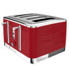 Russell Hobbs Inspire Toaster 4 Slice Red