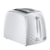 Russell Hobbs Textures Toaster 2 Slice - White