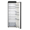 Swan Retro Tall Larder Fridge, Black - Energy Rating: F