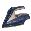 Tower CeraGlide 2400W Cord Cordless Steam Iron Blue and Gold