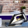 Tower CeraGlide 2400W Cord Cordless Steam Iron Black Gold