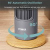 Tower Scandi 29 Inch Tower Fan with 2 Hour Timer Grey