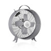 Swan Retro 8 Inch Clock Fan - Grey