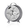 Swan Retro 8 Inch Clock Fan - Grey