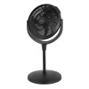 Black+Decker 16 Inch High Velocity Power Stand and Floor Fan Black