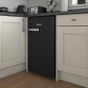 Swan Retro Under Counter Fridge, Black - Energy Rating: