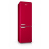 Swan Retro Fridge Freezer, Red - Energy Rating: F