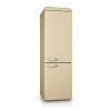 Swan Retro Fridge Freezer, Cream - Energy Rating: F