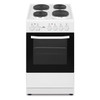 New World NWSIM50EW 50cm Single Cavity Electric Cooker White Energy Rating A