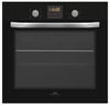 New World NWMFOT60B Built In Multi Function Single Electric Oven Black Energy Rating A