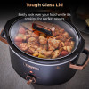 Tower Cavaletto 3.5L S/S Slow Cooker Black Rose Gold