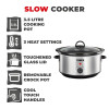 Tower 3.5L Slow Cooker Stainless Steel