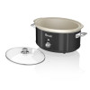 Swan 6.5L Slow Cooker Retro - Black