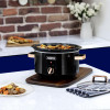 Tower Infinity 3.5L Slow Cooker Black and Rose Gold
