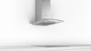 Bosch Serie 2 60cm Curved Glass Hood Brushed Steel - Energy Efficiency Class: D