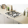 Candy CHW6LBX Metal Smart Gas Hob Stainless Steel