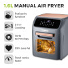 Tower Vortx 12 Litre Air Fryer Oven Grey and Rose Gold