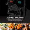 Swan 2.5L Square Black Fryer