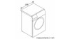 Bosch WAJ24006 7kg Washing Machine 1200rpm White A+++AB