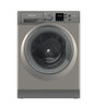 Hotpoint NSWF742UW 7kg Washing Machine Graphite 1400rpm Silver A+++