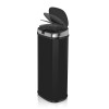 Morphy Richards Chroma 50L Square Sensor Bin Black