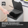 Tower Freedom 50L Dual Recycling Bin Stainless Steel