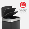 Morphy Richards Pro 75L Recycling Sensor Bin Titanium