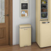 Swan Retro 45L Square Sensor Bin Cream