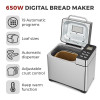 Tower Digital 650W Bread Maker Silver