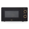 Tower Rose Gold 700W 17L Manual Microwave Black