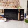 Tower Rose Gold 800W 20L Digital Microwave White