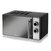 Tower 800W 20L Manual Microwave - Black