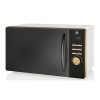 Swan Gatsby 800W Digital Microwave - White and Gold