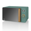 Swan 20L Nordic Digital Microwave - Green