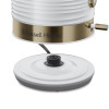 Russell Hobbs 3000W Inspire Brass Kettle White
