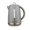 Tower Empire 3KW 1.7L Kettle Grey with Brass Accents