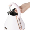 Tower Cavaletto 3KW 1.7L Pyramid Kettle Marshmallow Pink and Rose Gold