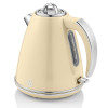 Swan 1.5 Litre Retro Jug Kettle - Cream