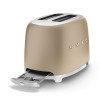 Smeg Retro Style 2 Slice Toaster Champagne